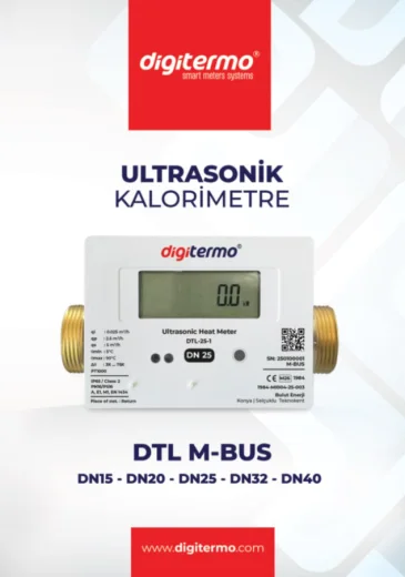 DTL-25 M-Bus Digitermo Ultrasonik Kalorimetre
