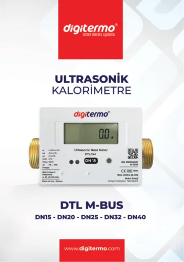 DTL-15 M-Bus Digitermo Ultrasonik Kalorimetre