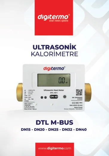 DTL-40 M-Bus Digitermo Ultrasonik Kalorimetre